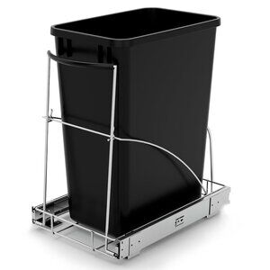 New Cabinet Garbage Can Slide Out Kit - bin not included